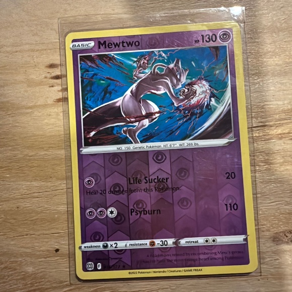 Pokémon Mewtwo Card - 2021 - #150 - Holo Rare - NM - Picture 1 of 1